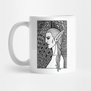 Sindar scrolls Mug